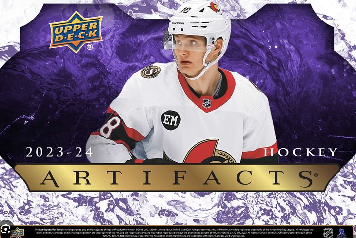 2023-24 Upper Deck Artifacts Hockey Blaster Box