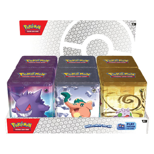 2024 Pokemon Stacking Tins Q1 - Set of 3