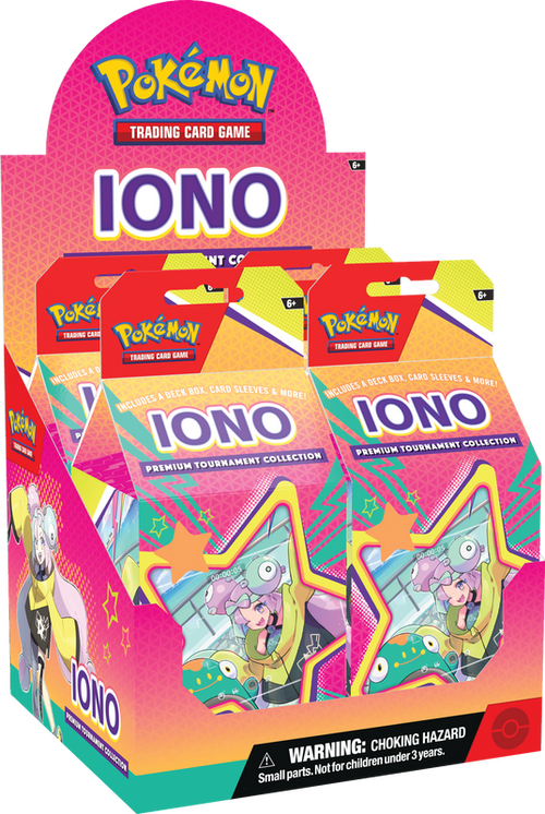 Pokemon Iono Premium Tournament Collection Box