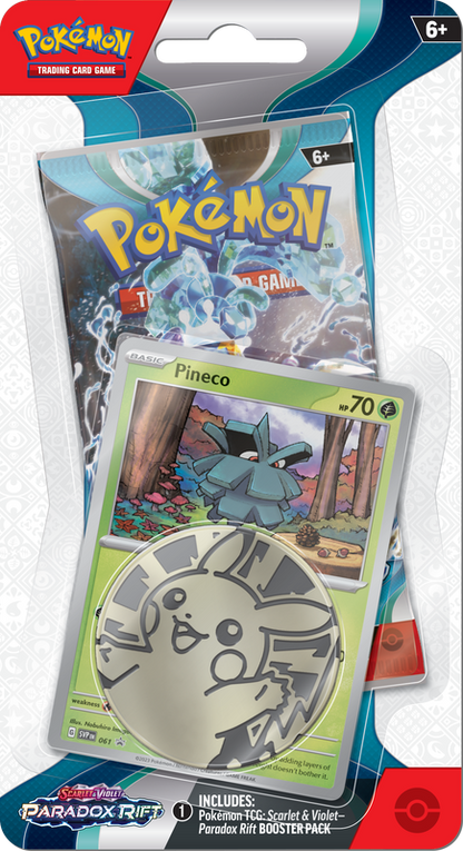 Pokemon Scarlet and Violet Paradox Rift Checklane Blister Pack