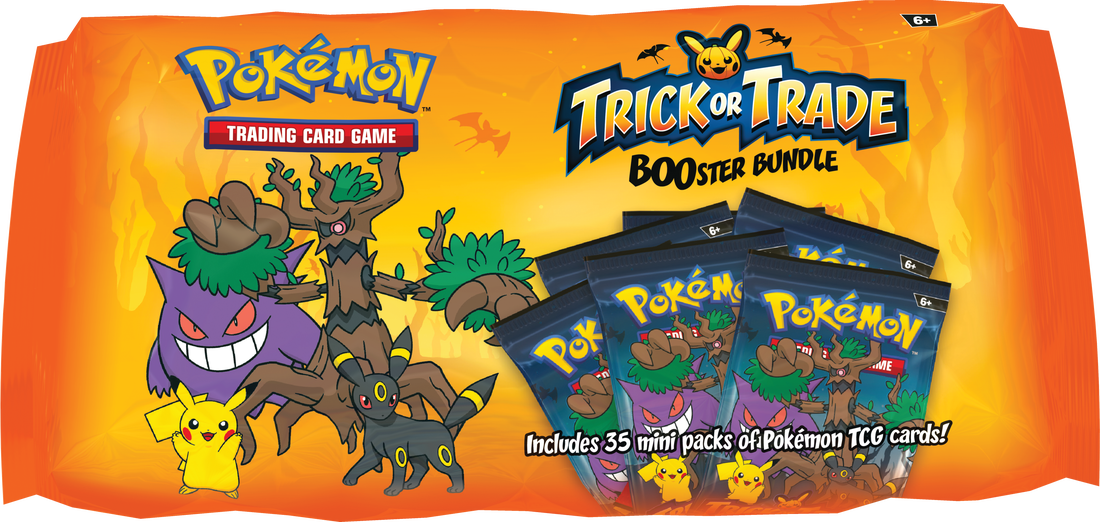 Pokemon Trick Or Trade Booster Bundle 2024