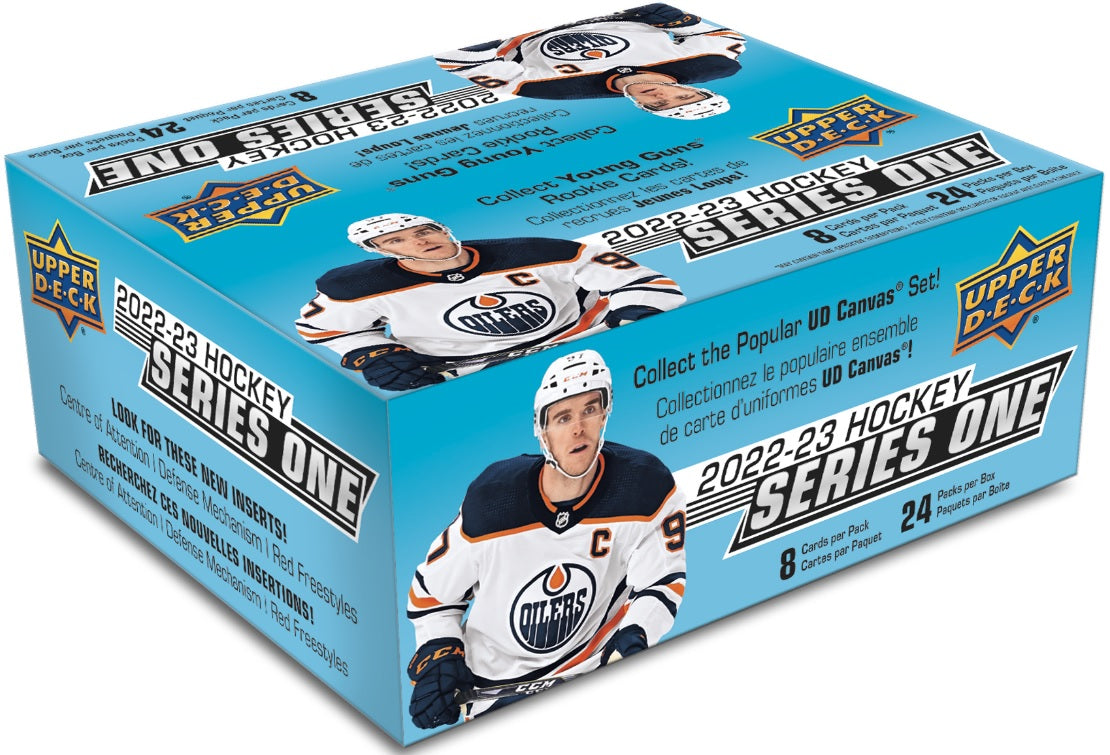 2022-23 Upper Deck Series 1 Hockey Retail Box