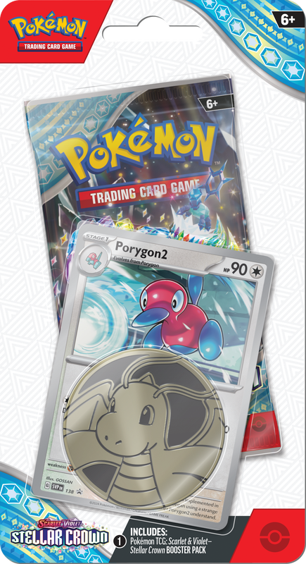 Pokemon Scarlet And Violet Stellar Crown Checklane Blister Pack