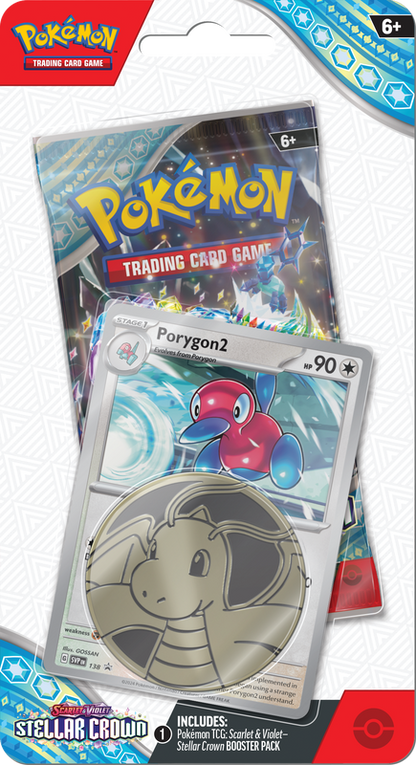 Pokemon Scarlet And Violet Stellar Crown Checklane Blister Pack