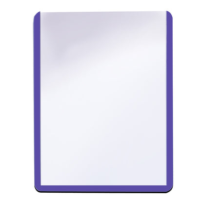 Ultra Pro Standard 3" x 4" Colored Border Toploaders- PURPLE