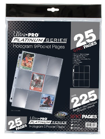 Ultra Pro 9 Pockets Pro Platinum Series Pack (25ct)