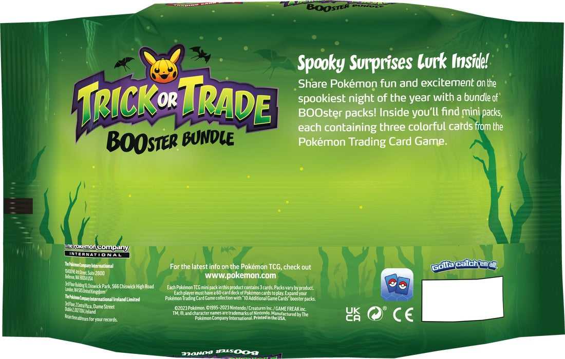 Pokemon Trick Or Trade Booster Bundle