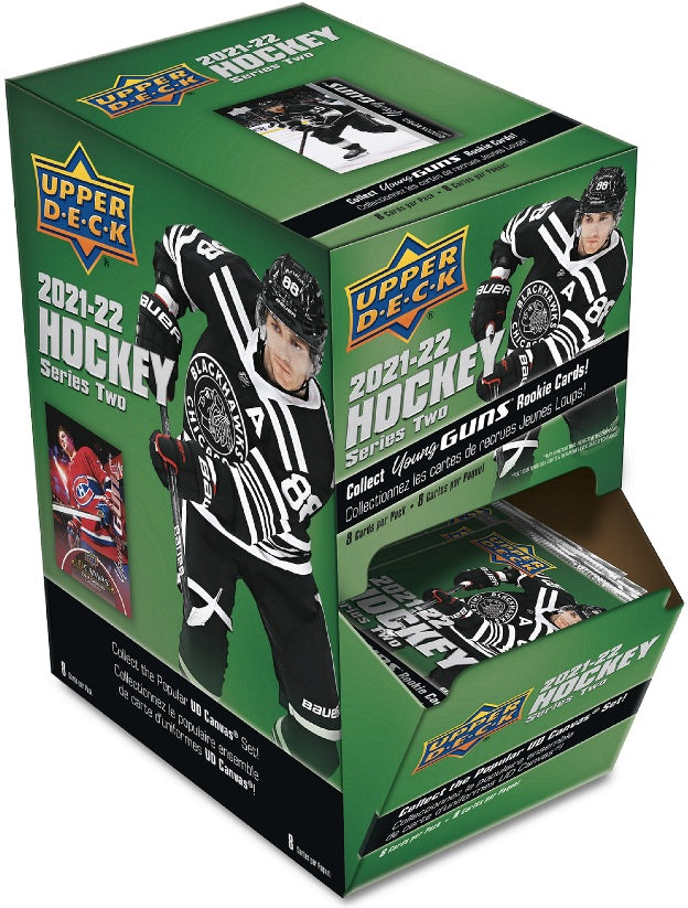 2021-22 Upper Deck Series 2 Hockey Gravity Feed Box