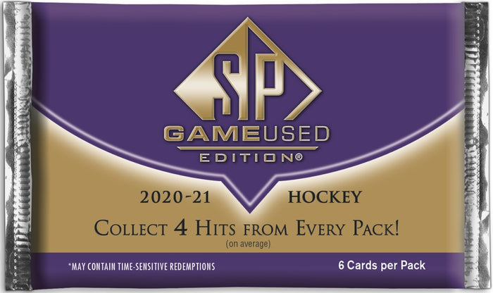 2020-21 Upper Deck SP Game Used Hockey Hobby Box