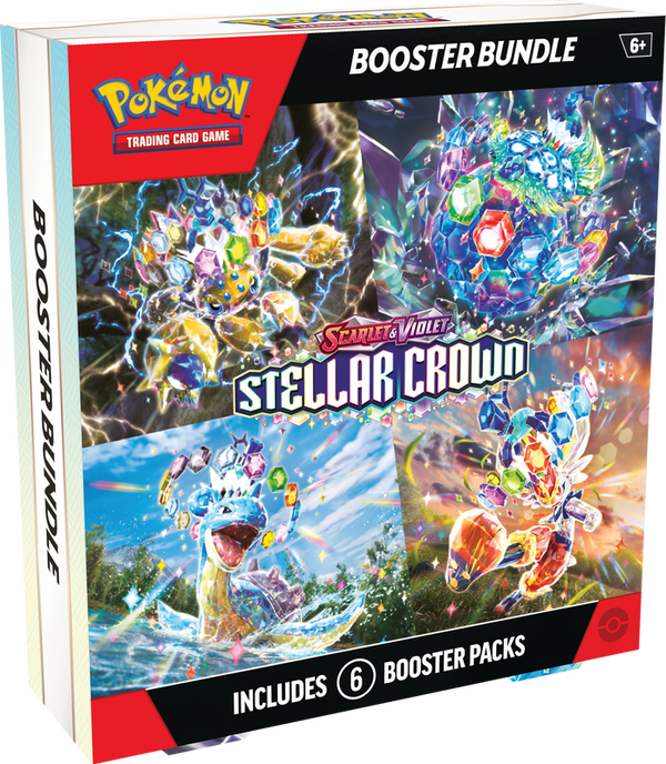 Pokemon Scarlet And Violet Stellar Crown Booster Bundle Box