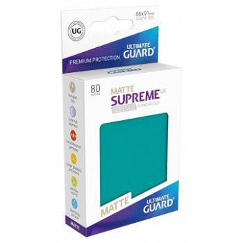 Ultimate Guard Matte Supreme UX Standard Size Sleeves (80ct) Pack