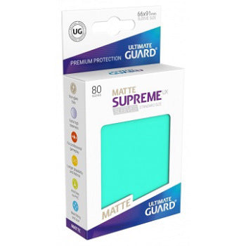 Ultimate Guard Matte Supreme UX Standard Size Sleeves (80ct) Pack