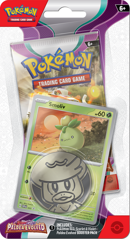 Pokemon Scarlet & Violet 2 Paldea Evolved Checklane Blister Pack