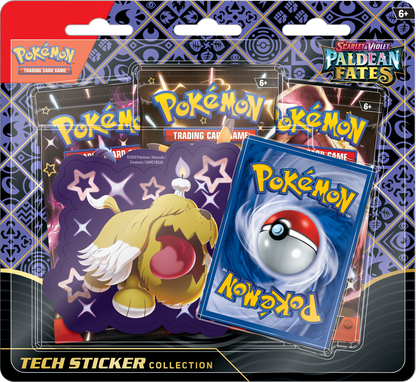 Pokemon Scarlet & Violet Paldean Fates Tech Sticker Collection