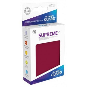 Ultimate Guard Supreme UX Standard Size Sleeves (80ct) Pack