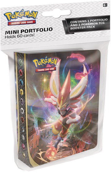 Pokemon Sword & Shield Rebel Clash Mini Binder/ Portfolio