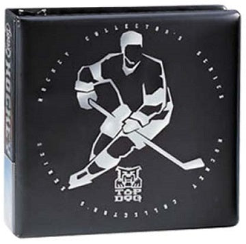 Ultra Pro 3" Top Dog Hockey Black Binder