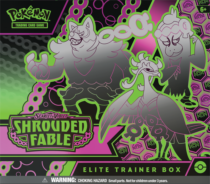 Pokemon Scarlet And Violet Shrouded Fable Elite Trainer Box