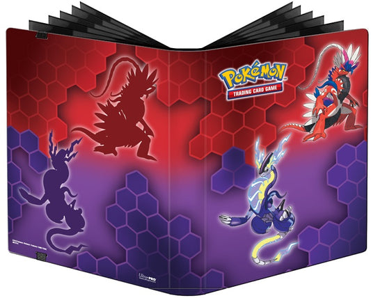 Pokemon UP Scarlet & Violet PRO 9 Pocket Binder- Koraidon & Miraidon