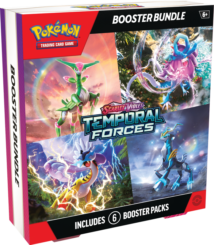 Pokemon Scarlet & Violet Temporal Forces Booster Bundle Box