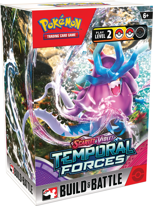 Pokemon Scarlet & Violet Temporal Forces Build & Battle Box