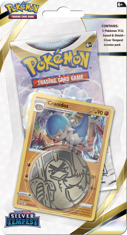 Pokemon Sword & Shield Silver Tempest Checklane Blister Pack