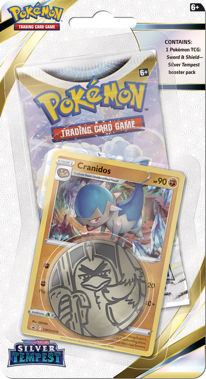 Pokemon Sword & Shield Silver Tempest Checklane Blister Pack