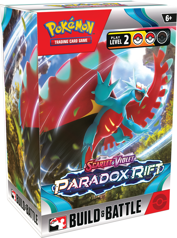 Pokemon SV04 Paradox Rift Build & Battle Box
