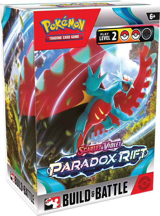 Pokemon SV04 Paradox Rift Build & Battle Box