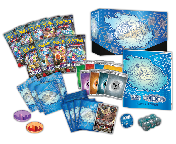 Pokemon Scarlet And Violet Stellar Crown Elite Trainer Box