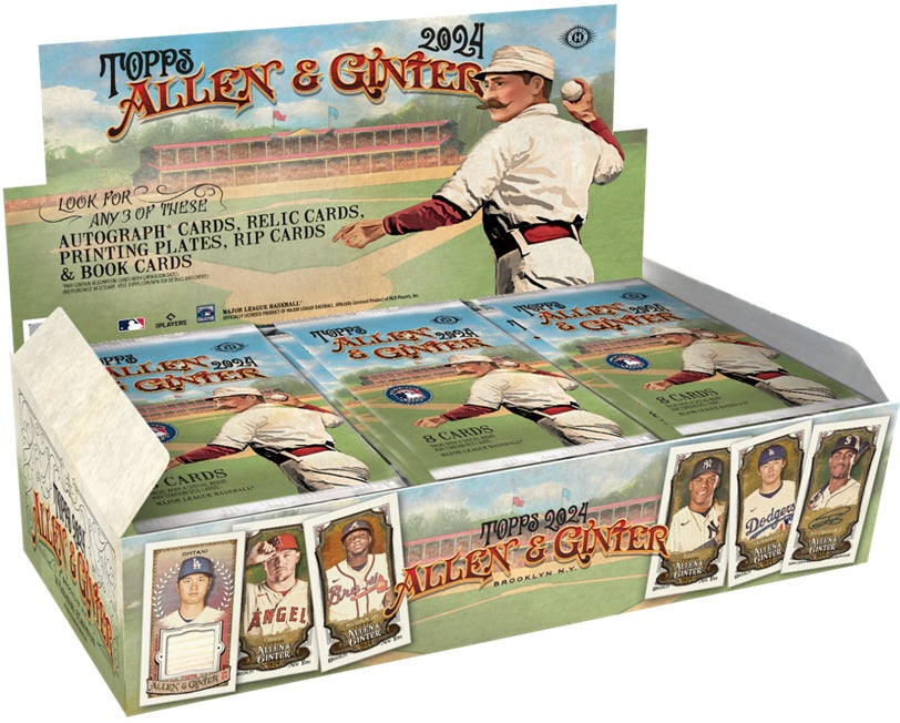 2024 Topps Allen & Ginter Baseball Hobby Box (Pre-Order)