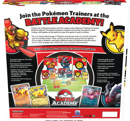 2024 Pokemon Battle Academy Game Box