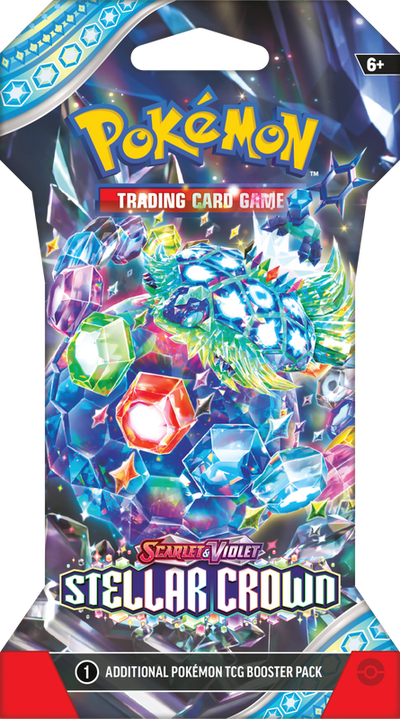 Pokemon Scarlet And Violet Stellar Crown Sleeved Booster Pack