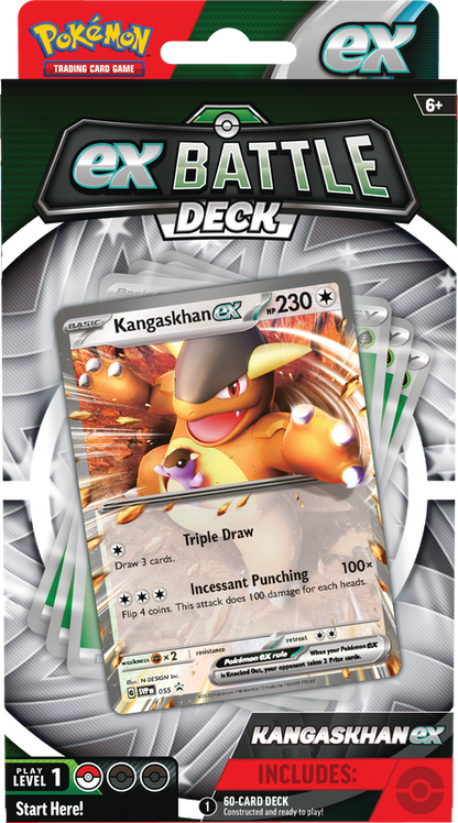 Pokemon Kangaskhan/ Greninja EX Battle Deck