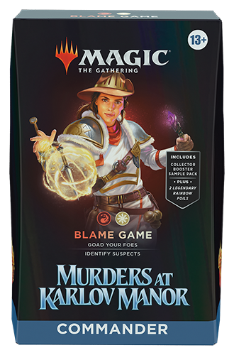 Magic The Gathering Murders at Karlov Manor Commander Deck