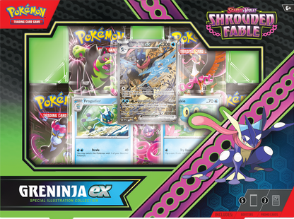 Pokemon SV Shrouded Fable Greninja/ Kingdra EX Special Illustration Collection Box