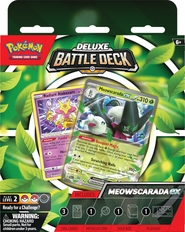 Pokemon Deluxe Battle Decks Meowscarada / Quaquaval