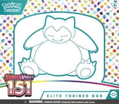 Pokemon Scarlet and Violet 151 Elite Trainer Case (Case of 10 Boxes)