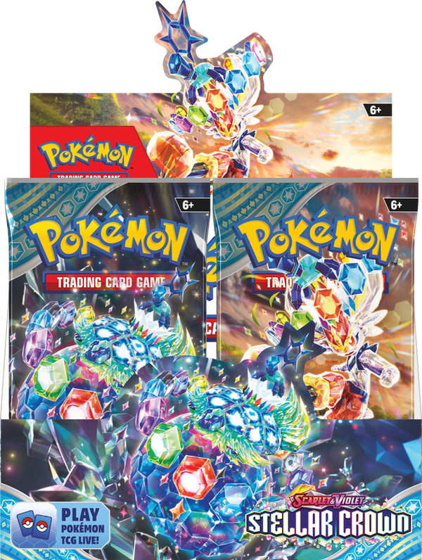 Pokemon Scarlet And Violet Stellar Crown Booster Box