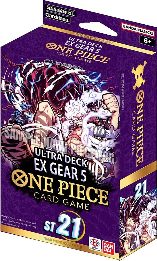 Bandai One-Piece Card Game ST-21 Starter Deck Gear 5 (Pre-Order)