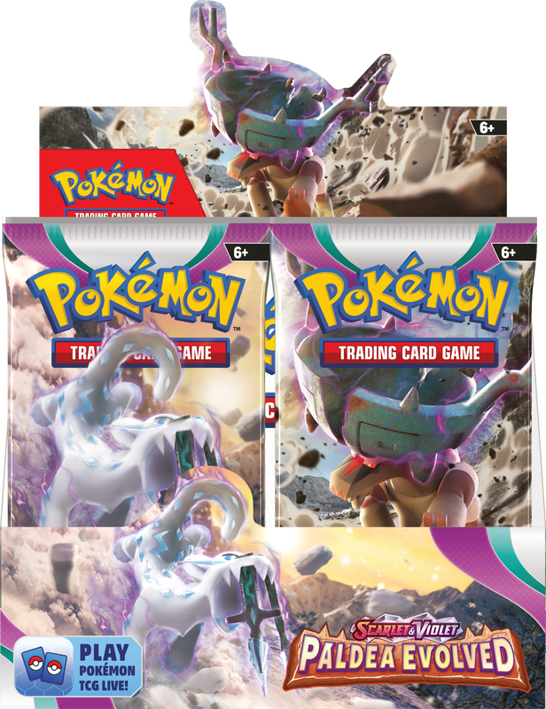 Pokemon Scarlet and Violet 2 Paldea Evolved Booster Case (Case of 6 Boxes)