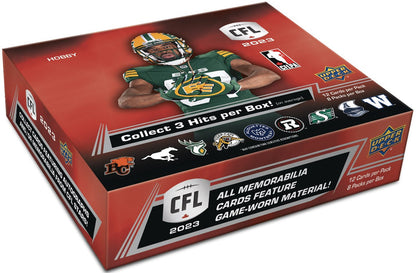 2023 Upper Deck CFL Football Hobby Box