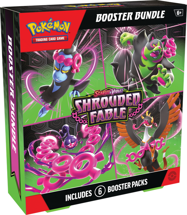 Pokemon Scarlet And Violet Shrouded Fable Booster Bundle Box