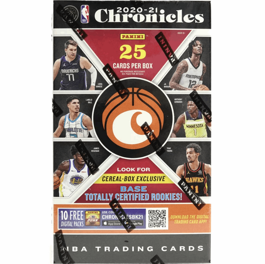 2020-21 Panini Chronicles Basketball Cereal Box