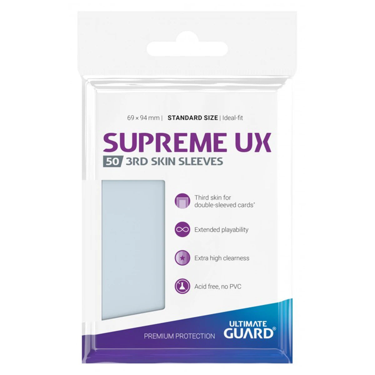 Ultimate Guard Supreme UX 3RD Skin Sleeves Pack (50ct)