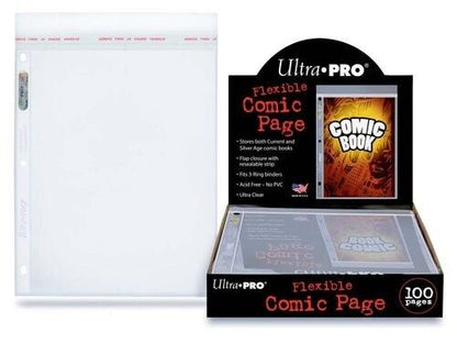 Ultra Pro 1-Pocket Fleixible Platinum Page for Comic Size Cards