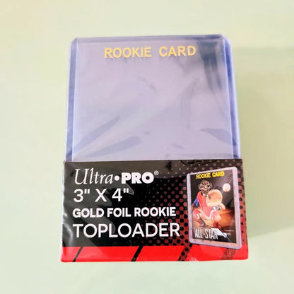 Ultra Pro 3" x 4" Gold Foil Rookie Card 35PT Toploaders