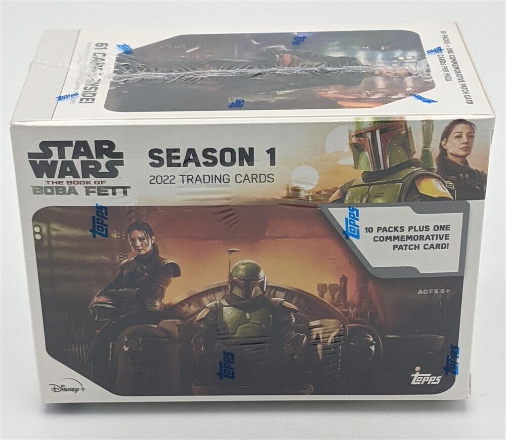 2022 Topp Star Wars Season 1 The Book of Boba Fett Blaster Box