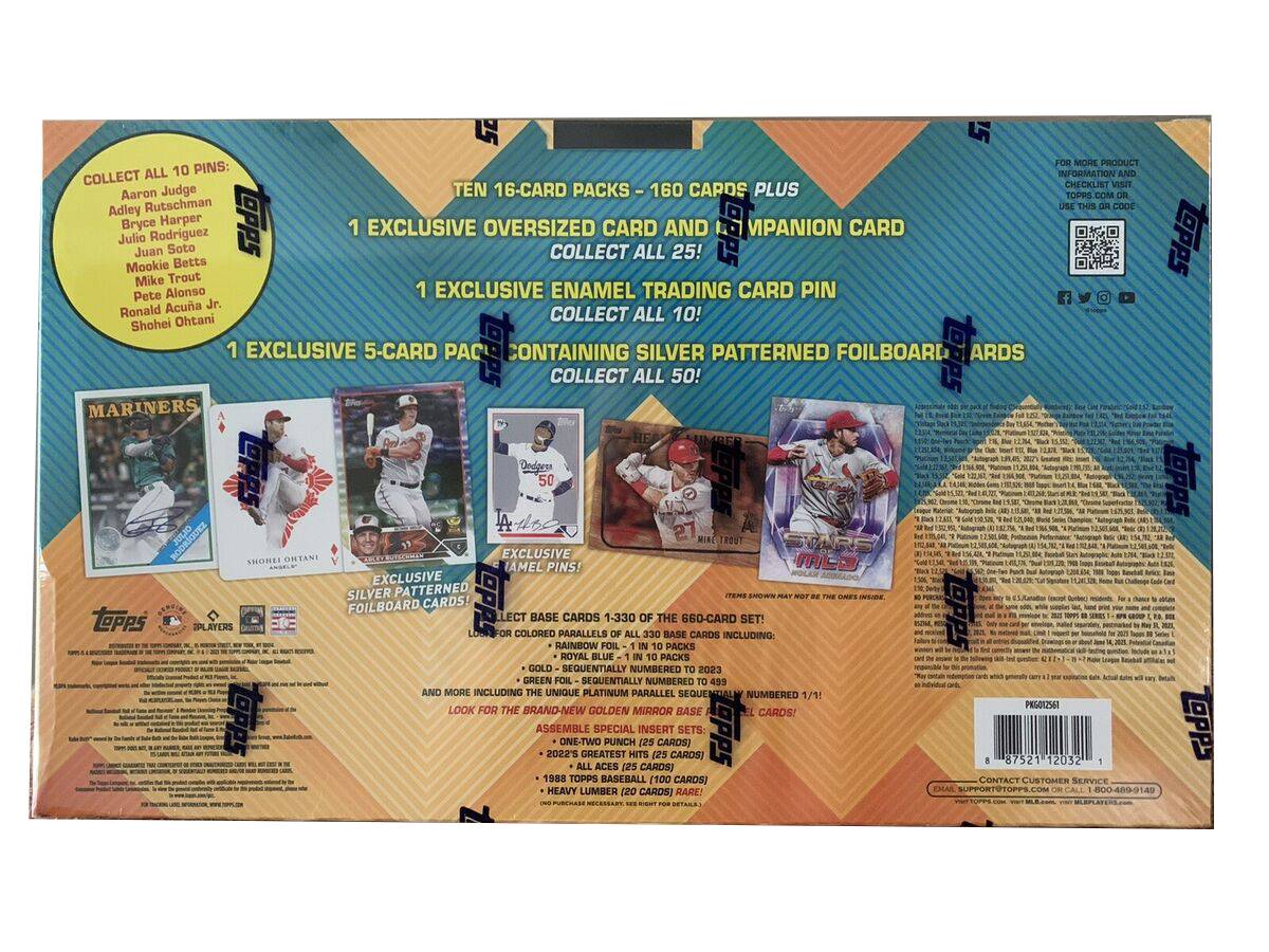 2023 Topps Series 1 Baseball Collector's Super Box