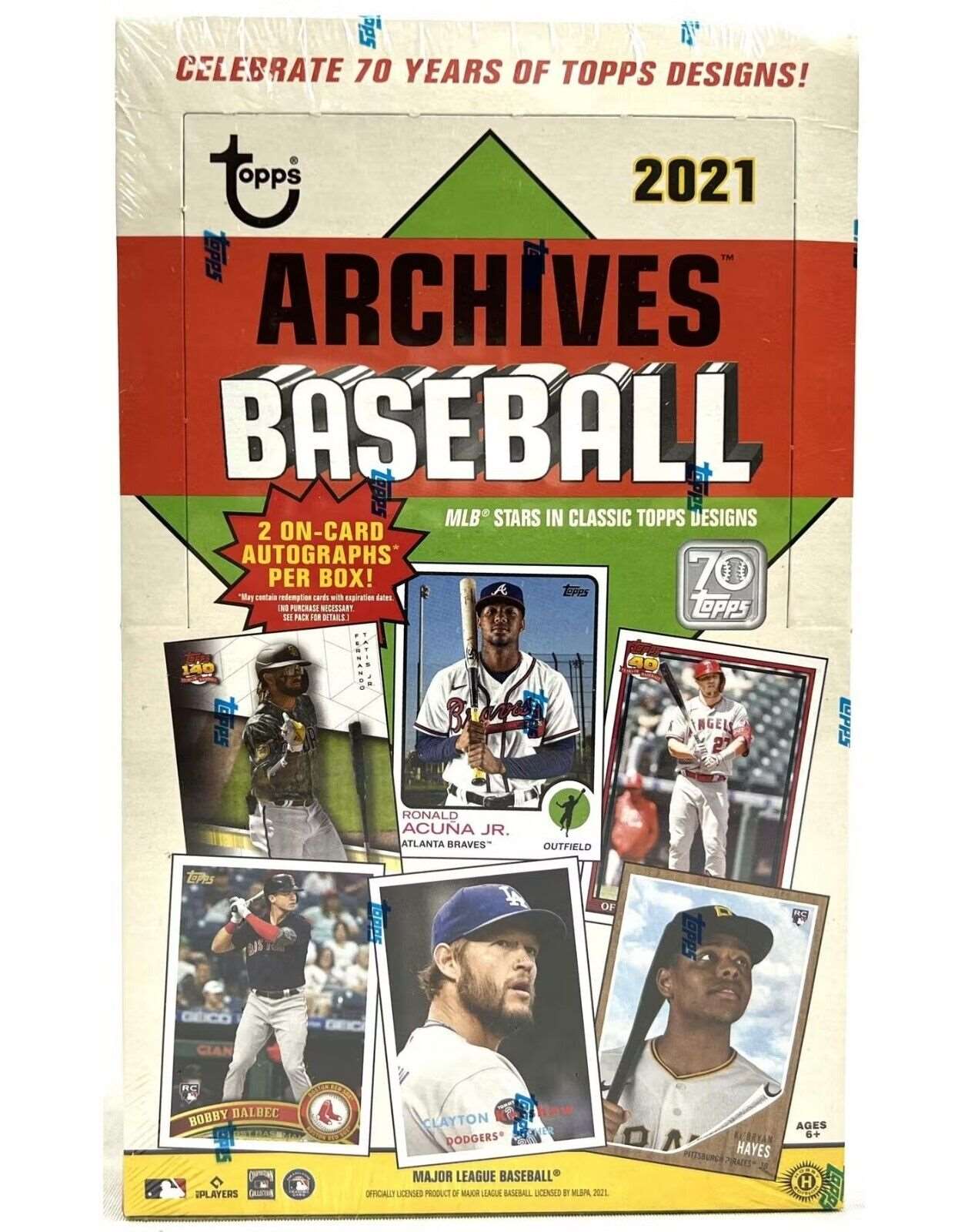 2021 Topps Archives MLB Baseball Hobby Box